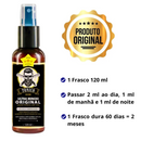 Minoxidil 15% D'Lust Turbo 120ml, para Cabelo, Barba e Sobrancelha